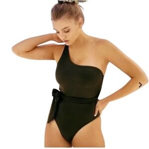 We Are HAH x Free People 1 4 Ur Soul‎ One-Piece Swimsuit Noir Black  Small NWT